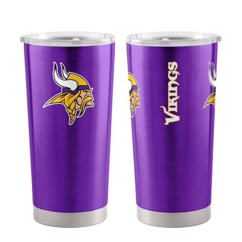 Minnesota Vikings Travel Tumbler 20oz Ultra Purple
