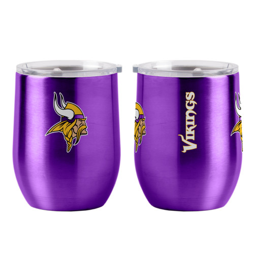 Minnesota Vikings Travel Tumbler 16oz Ultra Curved Beverage