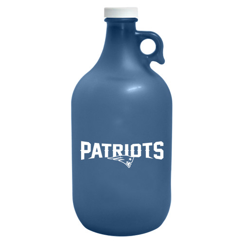 New England Patriots Growler 64oz Frosted Navy