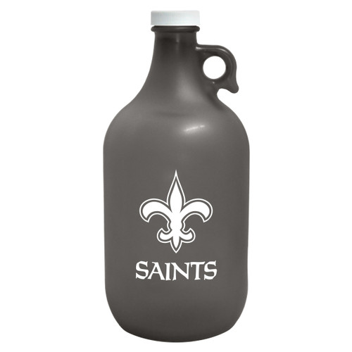 New Orleans Saints Growler 64oz Frosted Black