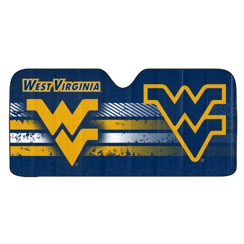 West Virginia University - West Virginia Mountaineers Auto Shade Primary Logo, Alternate Logo and Wordmark Navy