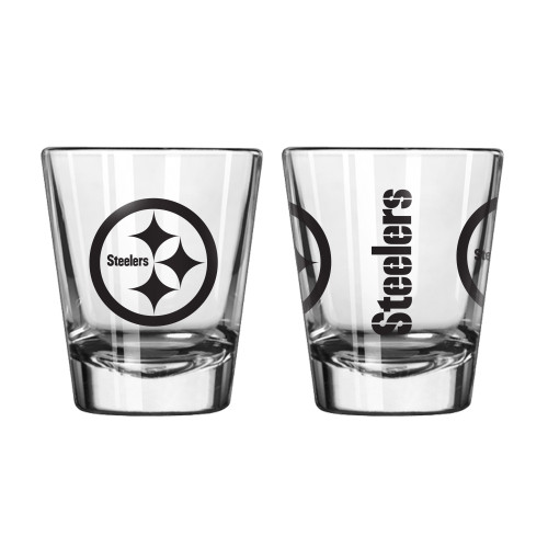 Pittsburgh Steelers Shot Glass - 2 Pack - Gameday Design