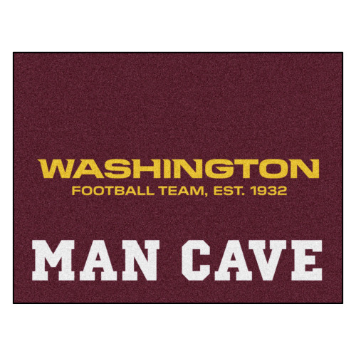 Washington Commanders Man Cave All-Star Washington Commanders Primary Logo Maroon