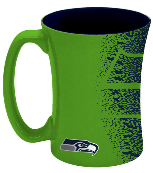 Seattle Seahawks Coffee Mug - 14 oz Mocha