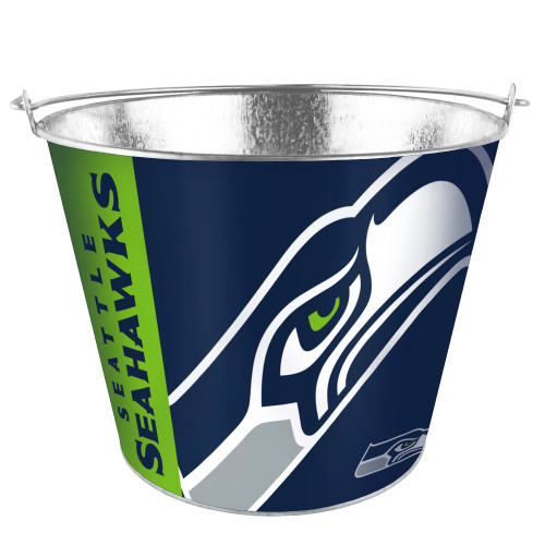 Seattle Seahawks Bucket 5 Quart Hype Design