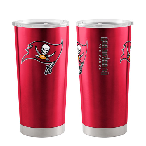 Tampa Bay Buccaneers Travel Tumbler 20oz Ultra Red