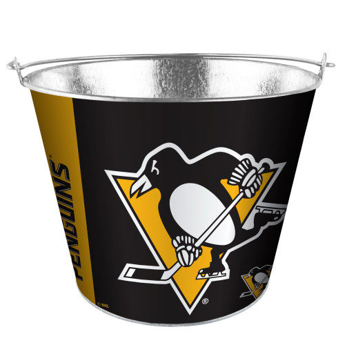 Pittsburgh Penguins Bucket 5 Quart Hype Design