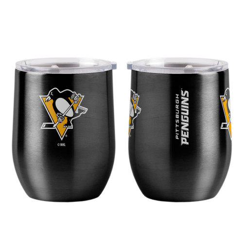 Pittsburgh Penguins Travel Tumbler 16oz Ultra Curved Beverage
