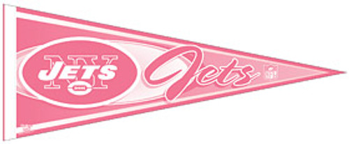 New York Jets Pennant - Pink