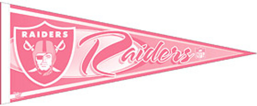 Las Vegas Raiders Pennant - Pink