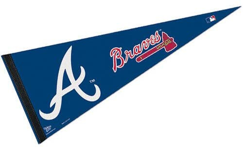 Atlanta Braves Pennant 12x30 Throwback Alternate