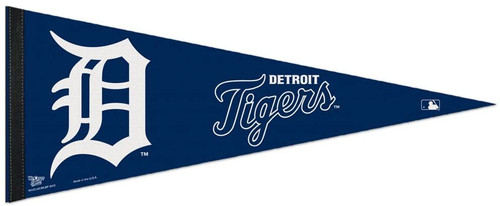 Detroit Tigers Pennant 12x30 Throwback
