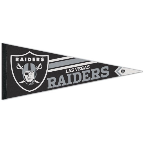 Oakland Raiders Pennant 12x30 Premium Style