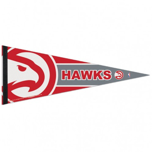 Atlanta Hawks Pennant 12x30 Premium Style