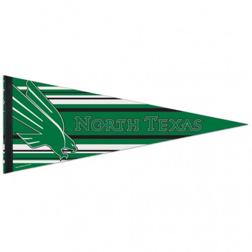 North Texas Mean Green Pennant 12x30 Premium Style