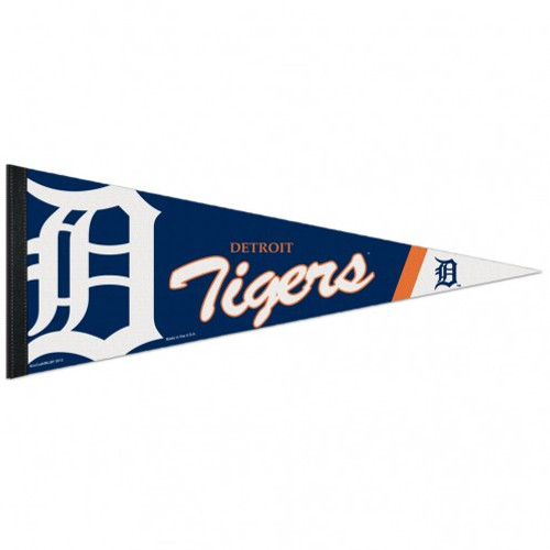 Detroit Tigers Pennant 12x30 Premium Style