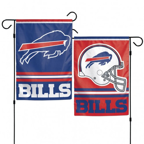 Buffalo Bills Flag 12x18 Garden Style 2 Sided
