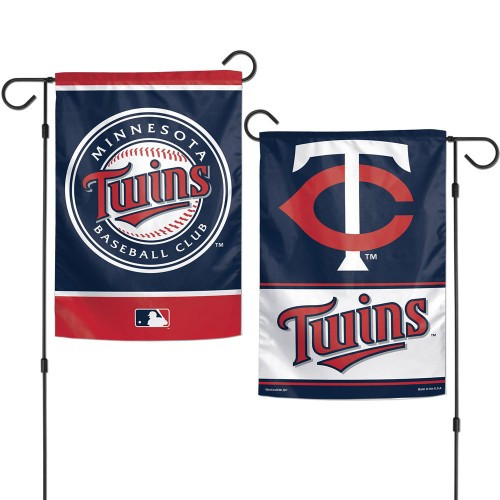 Minnesota Twins Flag 12x18 Garden Style 2 Sided
