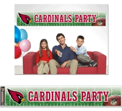 Arizona Cardinals Banner 12x65 Party Style