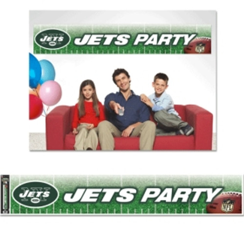 New York Jets Banner 12x65 Party Style
