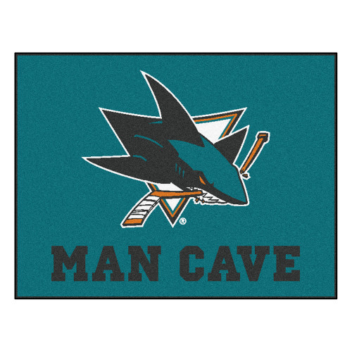 NHL - San Jose Sharks Man Cave All-Star 33.75"x42.5"