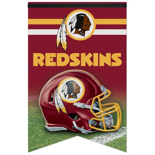 Washington Redskins Banner 17x26 Pennant Style Premium Felt
