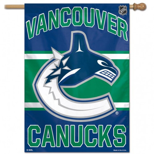 Vancouver Canucks Banner 28x40 Vertical