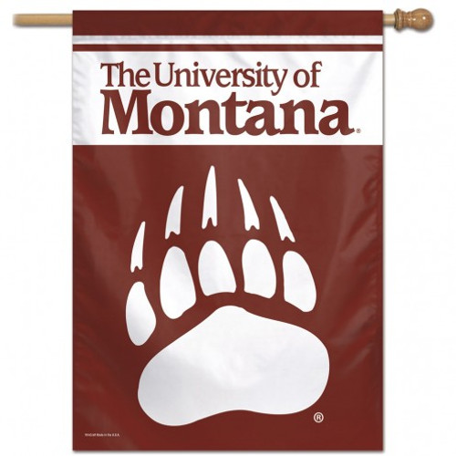 Montana Grizzlies Banner 28x40 Vertical