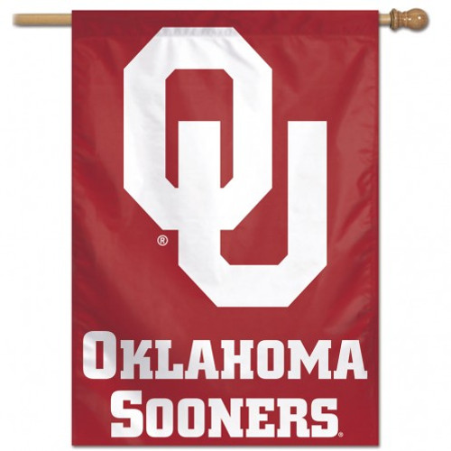Oklahoma Sooners Banner 28x40 Vertical Second Alternate Design