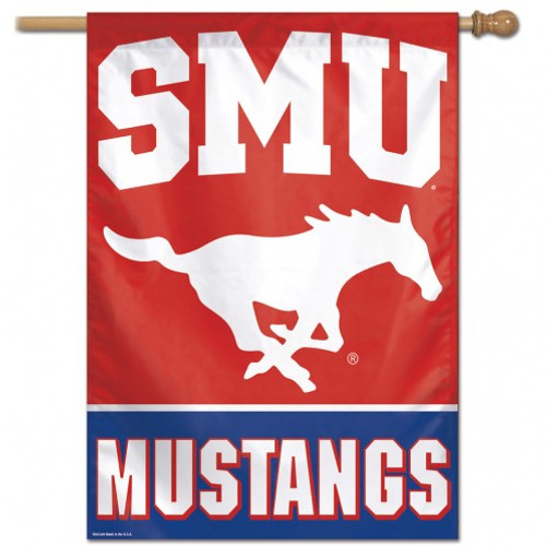 SMU Mustangs Banner 27x37