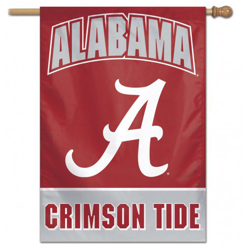 Alabama Crimson Tide Banner 28x40 Vertical