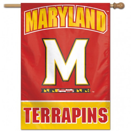 Maryland Terrapins Banner 28x40 Vertical