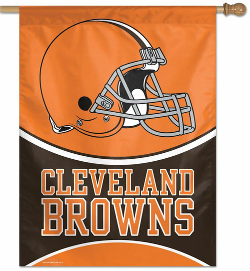 Cleveland Browns Banner 27x37 Vertical