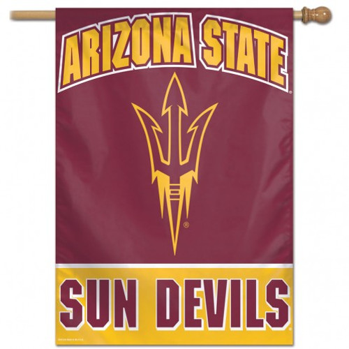 Arizona State Sun Devils Banner 28x40 Vertical