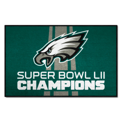 Philadelphia Eagles Championship Starter Mat Super Bowl LII Champions