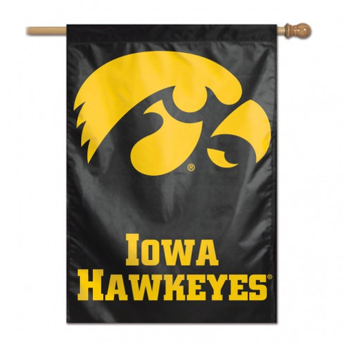 Iowa Hawkeyes Banner 28x40 Vertical Second Alternate Design