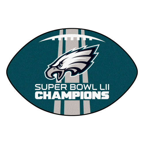 Philadelphia Eagles Football Mat Super Bowl LII Champions