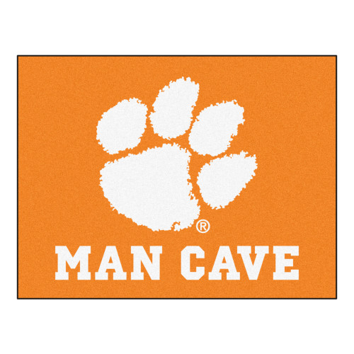 Clemson University - Clemson Tigers Man Cave All-Star Tiger Paw Primary Logo Orange