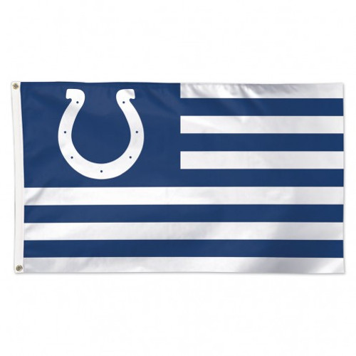 Indianapolis Colts Flag 3x5 Deluxe Americana Design