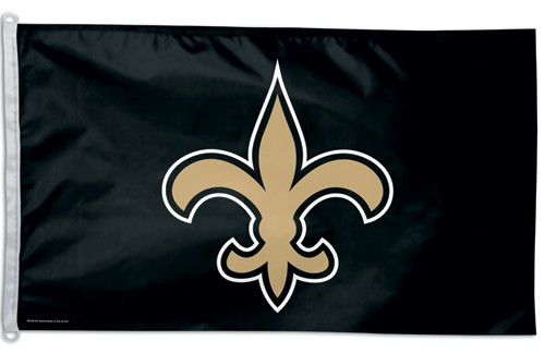 New Orleans Saints Flag 3x5 Logo