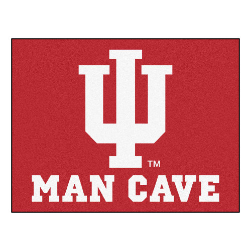 Indiana University - Indiana Hooisers Man Cave All-Star IU Trident Primary Logo Crimson