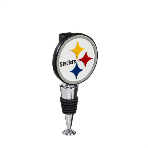 Pittsburgh Steelers Wine Bottle Stopper Logo