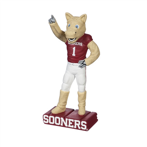 Oklahoma Sooners Garden Statue Mascot Design