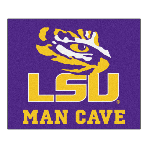 Louisiana State University - LSU Tigers Man Cave Tailgater LSU Tiger Eye Secondary Logo Purple