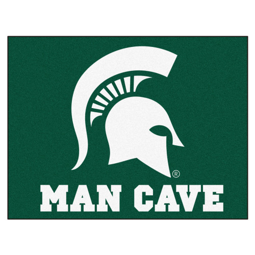 Michigan State University - Michigan State Spartans Man Cave All-Star Spartan Primary Logo Green