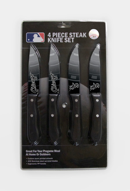 Chicago White Sox Knife Set - Steak - 4 Pack