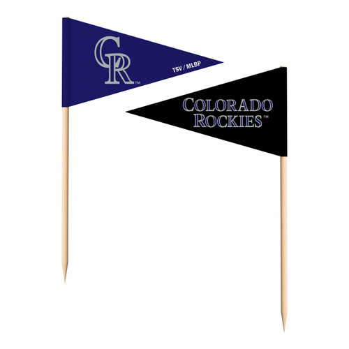 Colorado Rockies Toothpick Flags