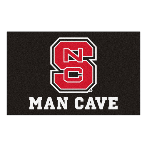 North Carolina State University - NC State Wolfpack Man Cave UltiMat "NCS" Primary Logo Red