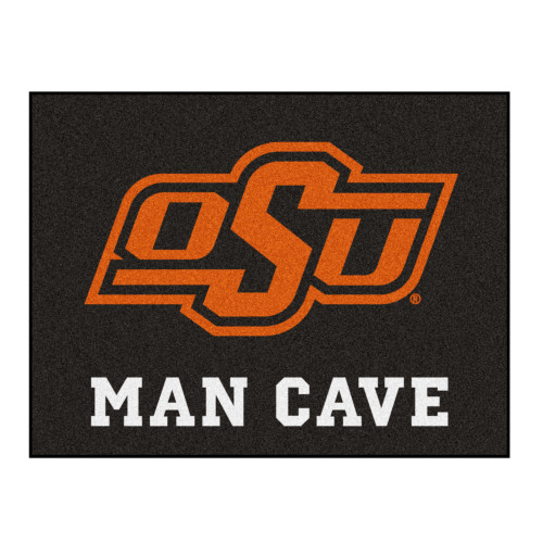 Oklahoma State University - Oklahoma State Cowboys Man Cave All-Star OSU Primary Logo Black