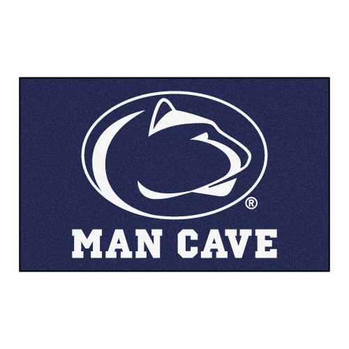 Pennsylvania State University - Penn State Nittany Lions Man Cave UltiMat "Nittany Lion" Logo Navy